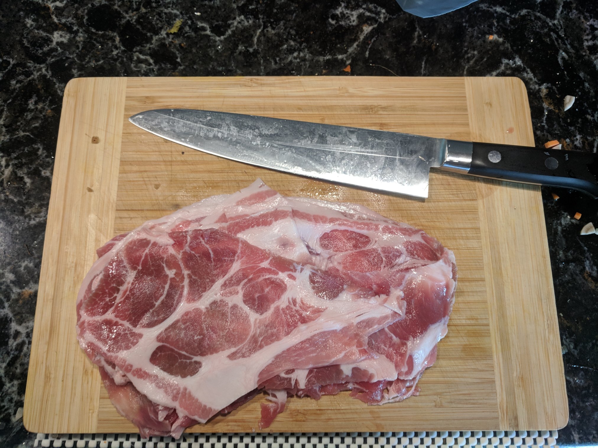 Meat to slice
